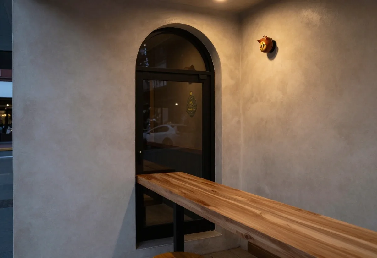 Express counter order handover at George Street taqueria