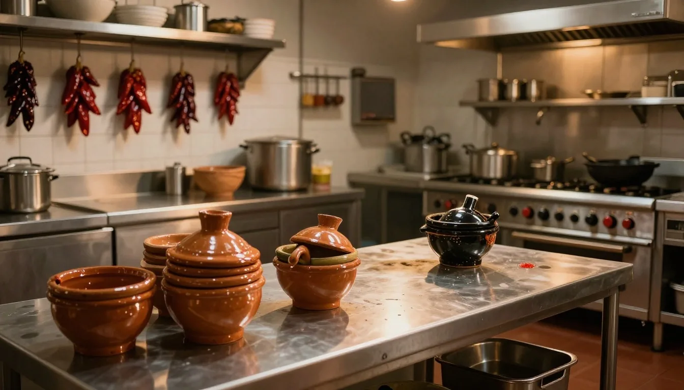 Fresh Mexican ingredients and burrito bowls prepared in George Street Sydney kitchen